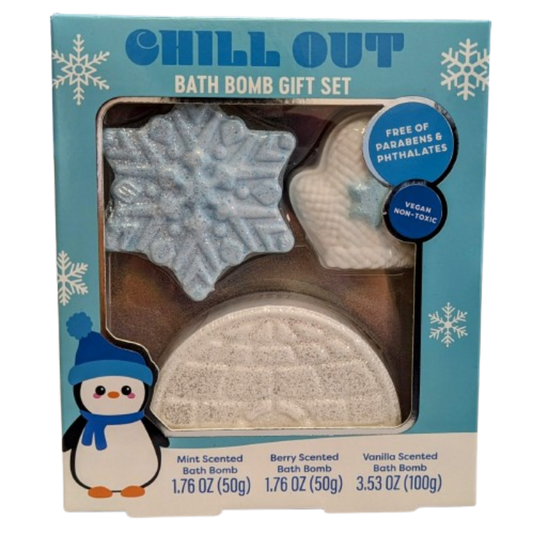 U STYLE Chill Out Bath Bomb Gift Set (3 Ct)