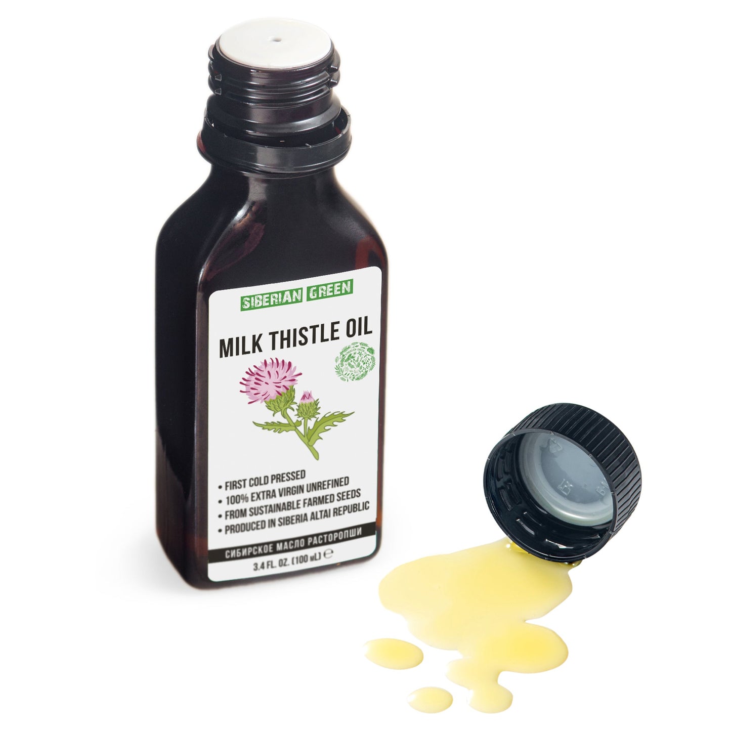 Milk Thistle Oil 100ml | Best Silymarin Supplement for Health