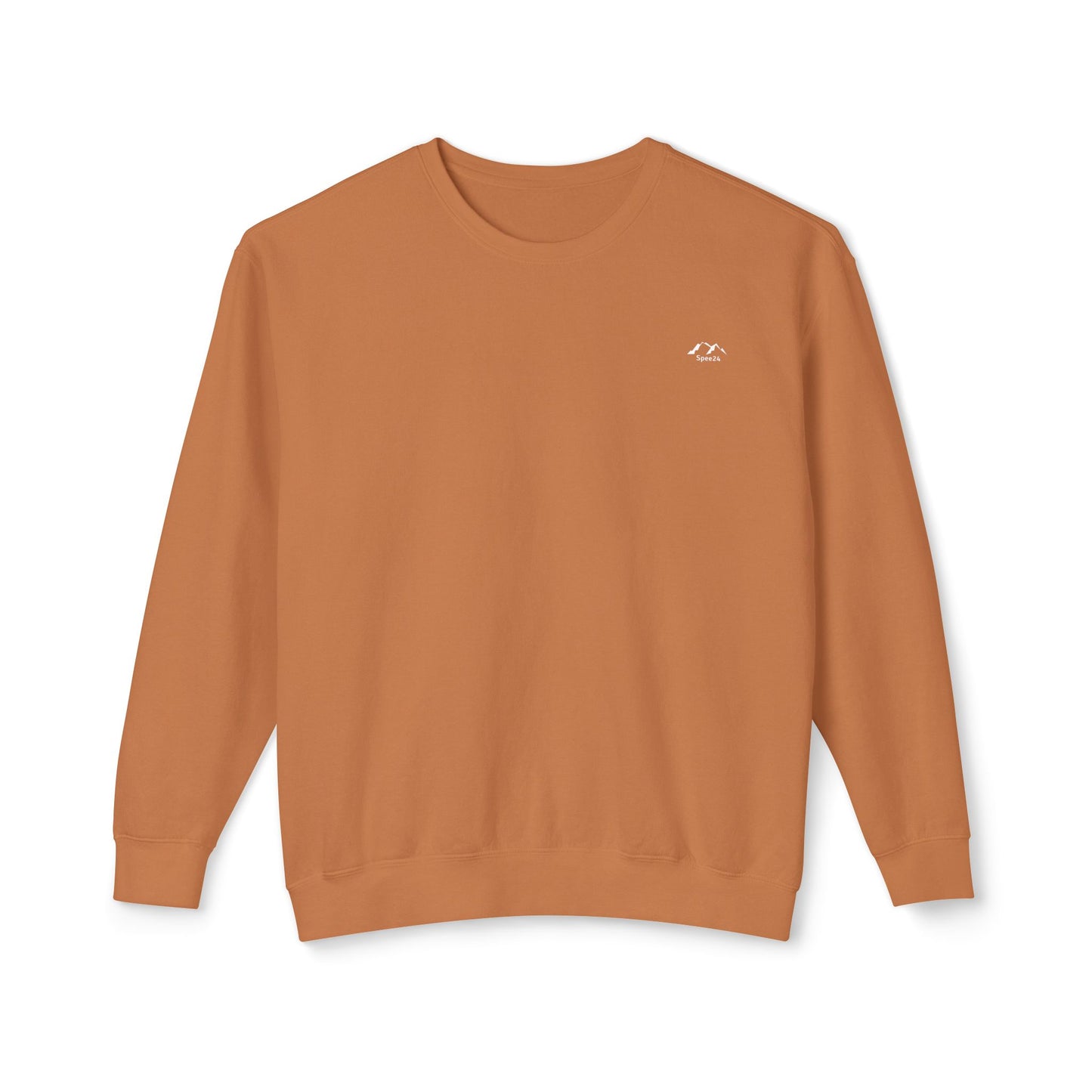 SW-110ORG-24 Unisex Lightweight Crewneck Yam Color Sweatshirt