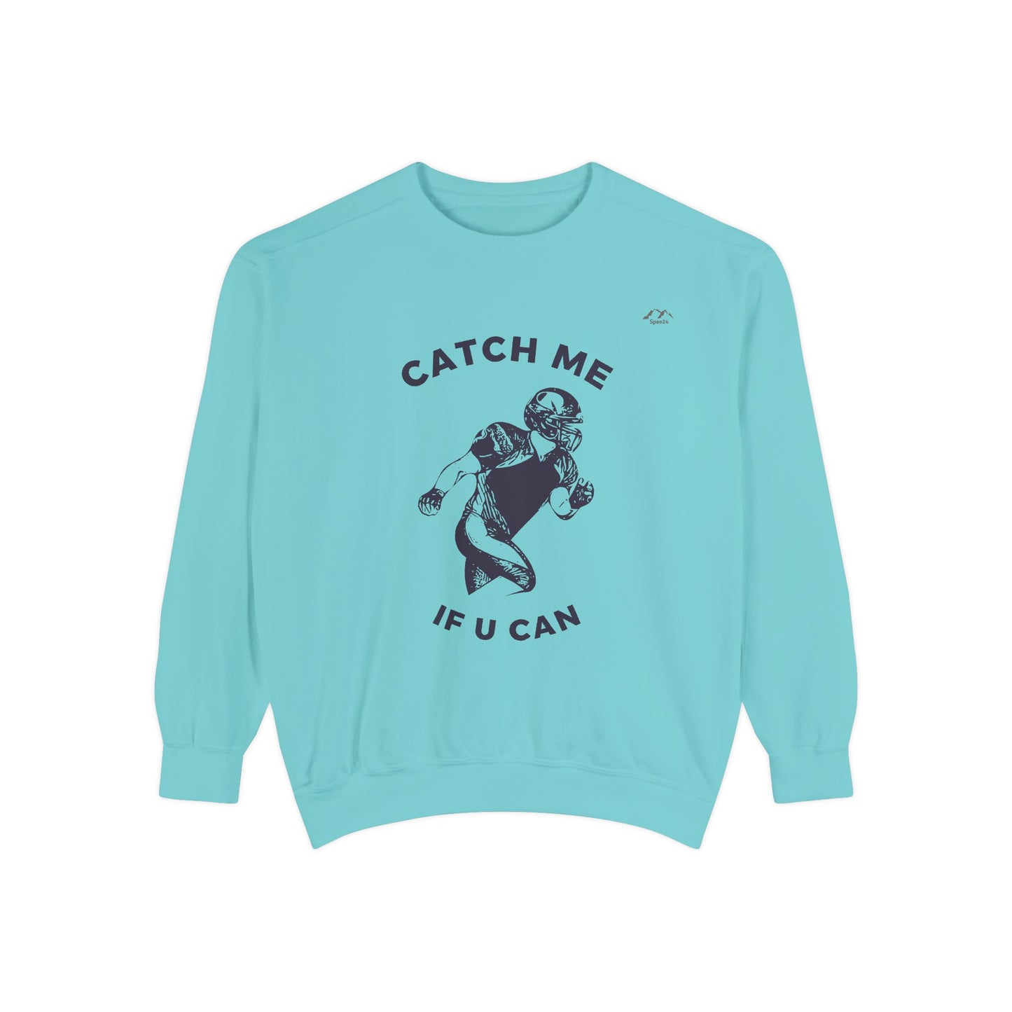 SW-119ML-24 Unisex Garment-Dyed Sweatshirt long sleeve sweat shirt for Football Rugby lovers