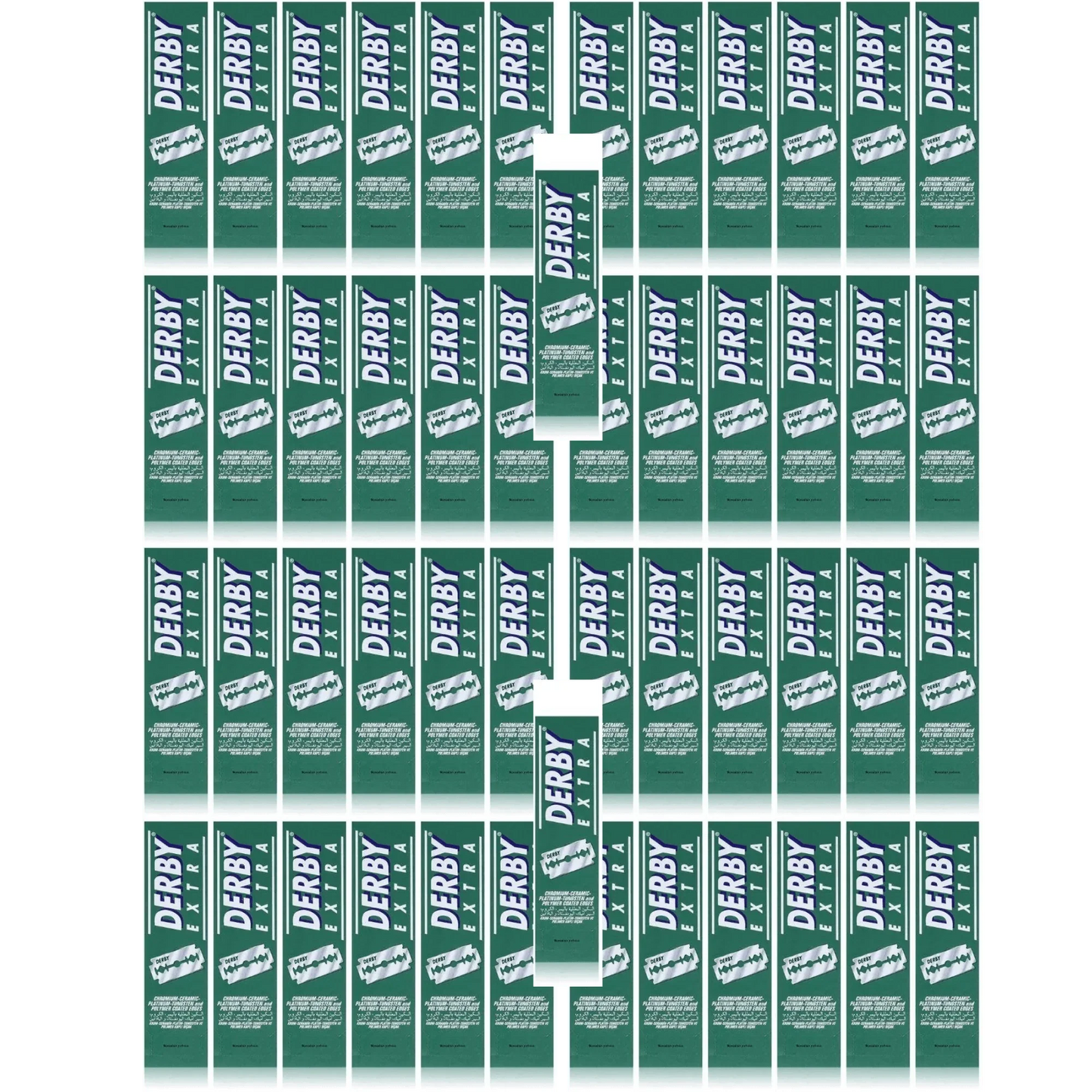 Derby Double Edge Razor Blades 100Pcs