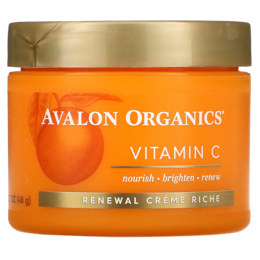 Avalon Organics Vitamin C Renewal Rich Face Creme - 1.7 Oz