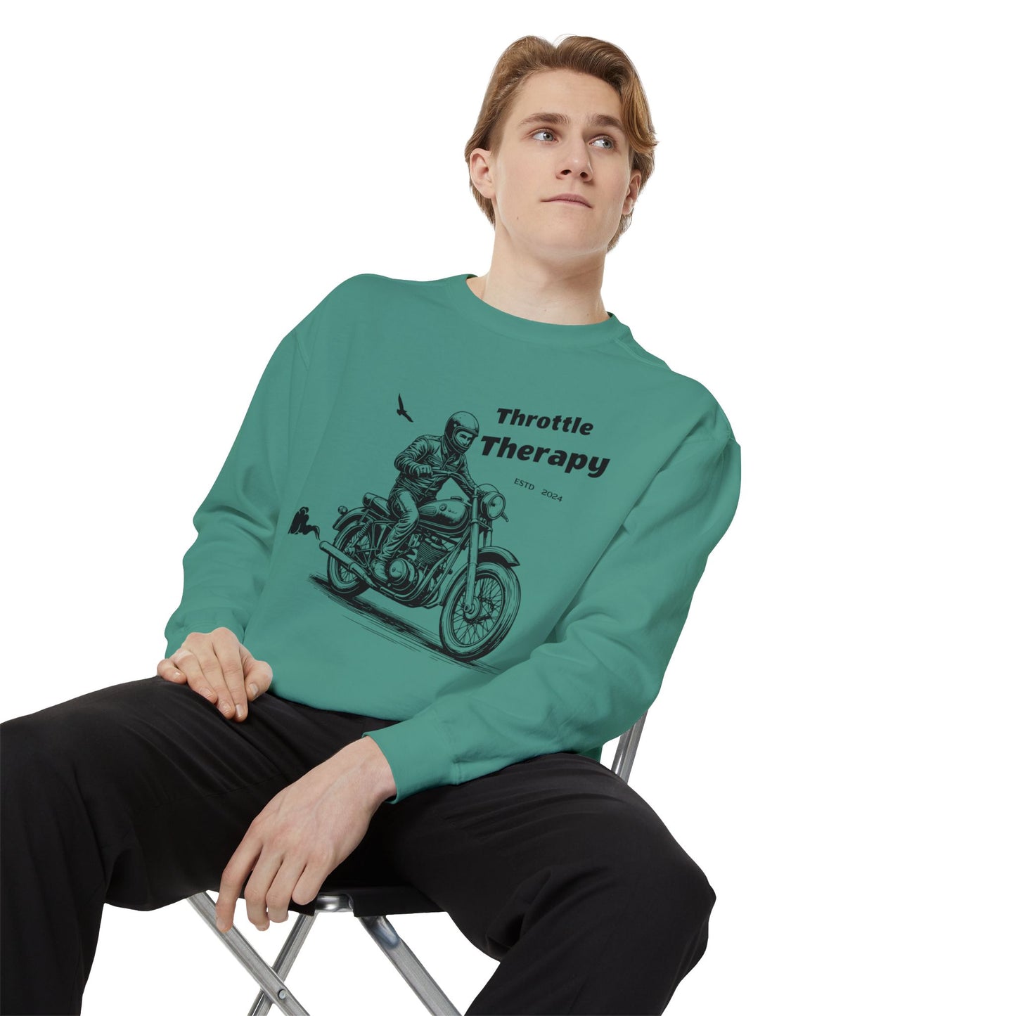 SW-064ML-24 Comfy Bike lover Sweatshirt