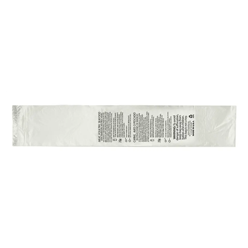 Poly Meat Bag Clear Heavy Duty Lo- Dens 1 mil SMH 16" x 24"