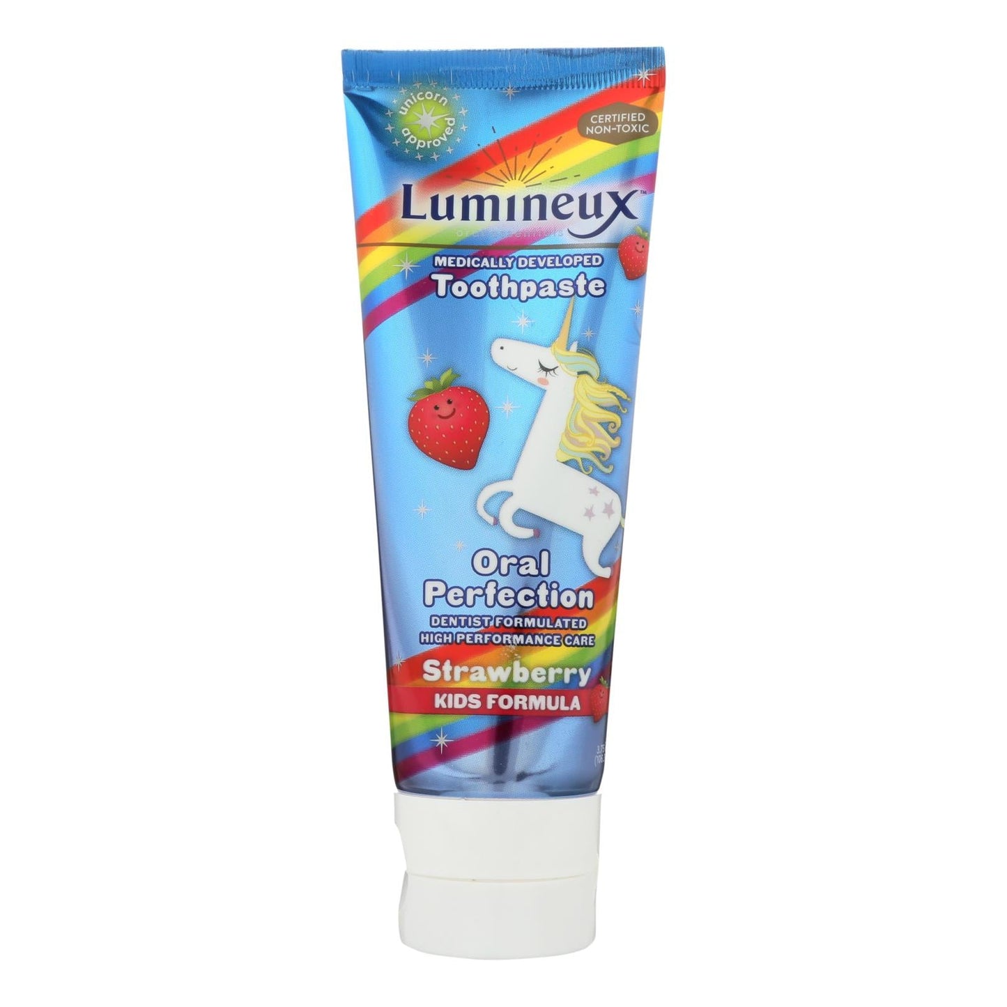 Lumineux Oral Essentials Kids Strawberry Toothpaste - Natural Flavor - 3.75 Oz