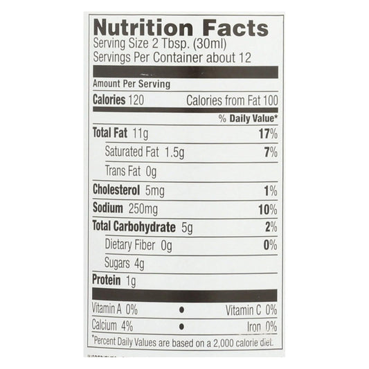 Brianna's Salad Dressing - Creamy Blue Cheese , 6 x 12 Fl Oz