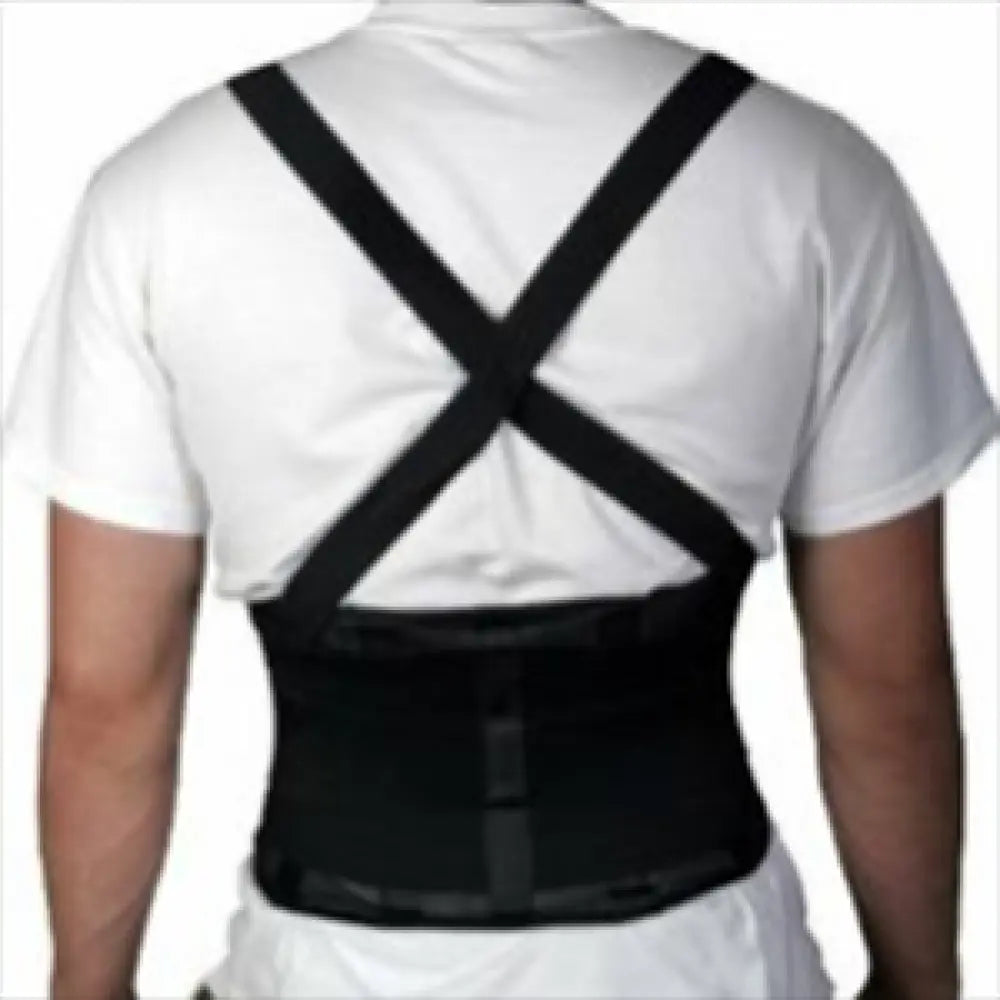 Back Support Unisex Spandex w/ Suspenders 8" sml