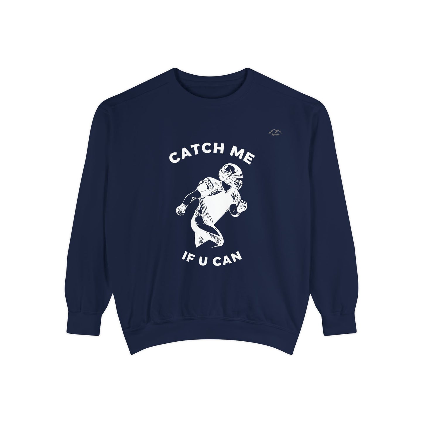 SW-119ML-24 Unisex Garment-Dyed Sweatshirt long sleeve sweat shirt for Football Rugby lovers