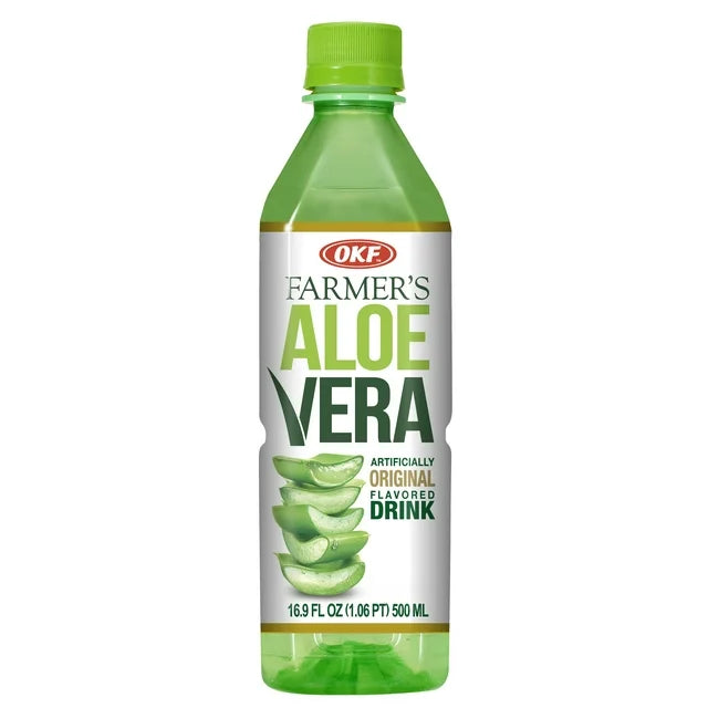 Okf Aloe Vera Drink Original 16.9 oz