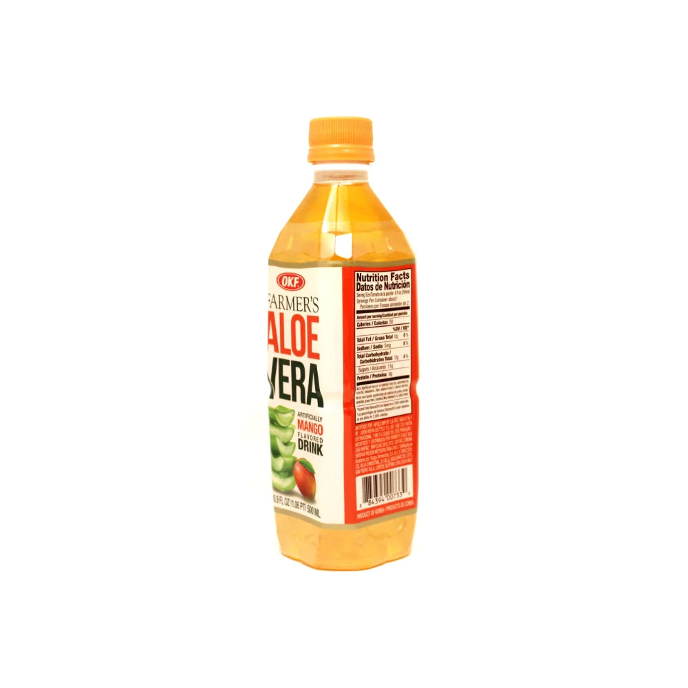 Okf Aloe Vera Drink Mango 16.9 oz