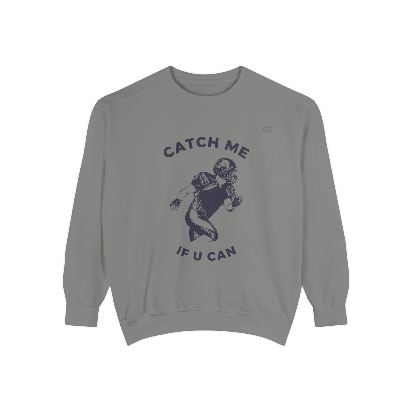SW-119ML-24 Unisex Garment-Dyed Sweatshirt long sleeve sweat shirt for Football Rugby lovers