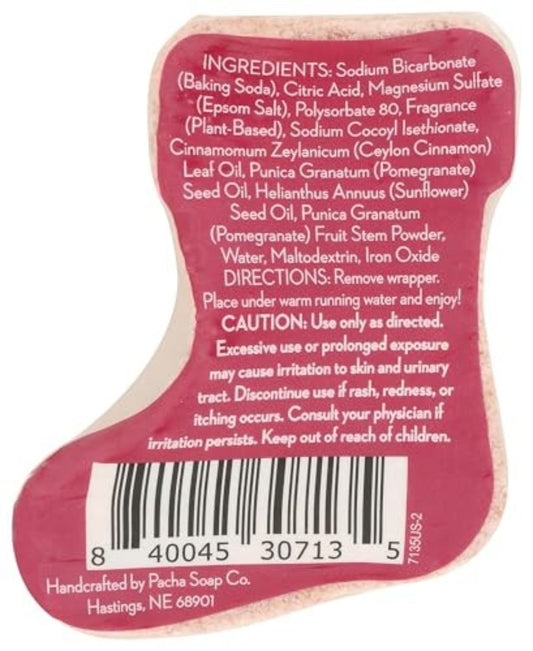 PACHA Soap Co. Froth Bomb, Spiced Pomegranate