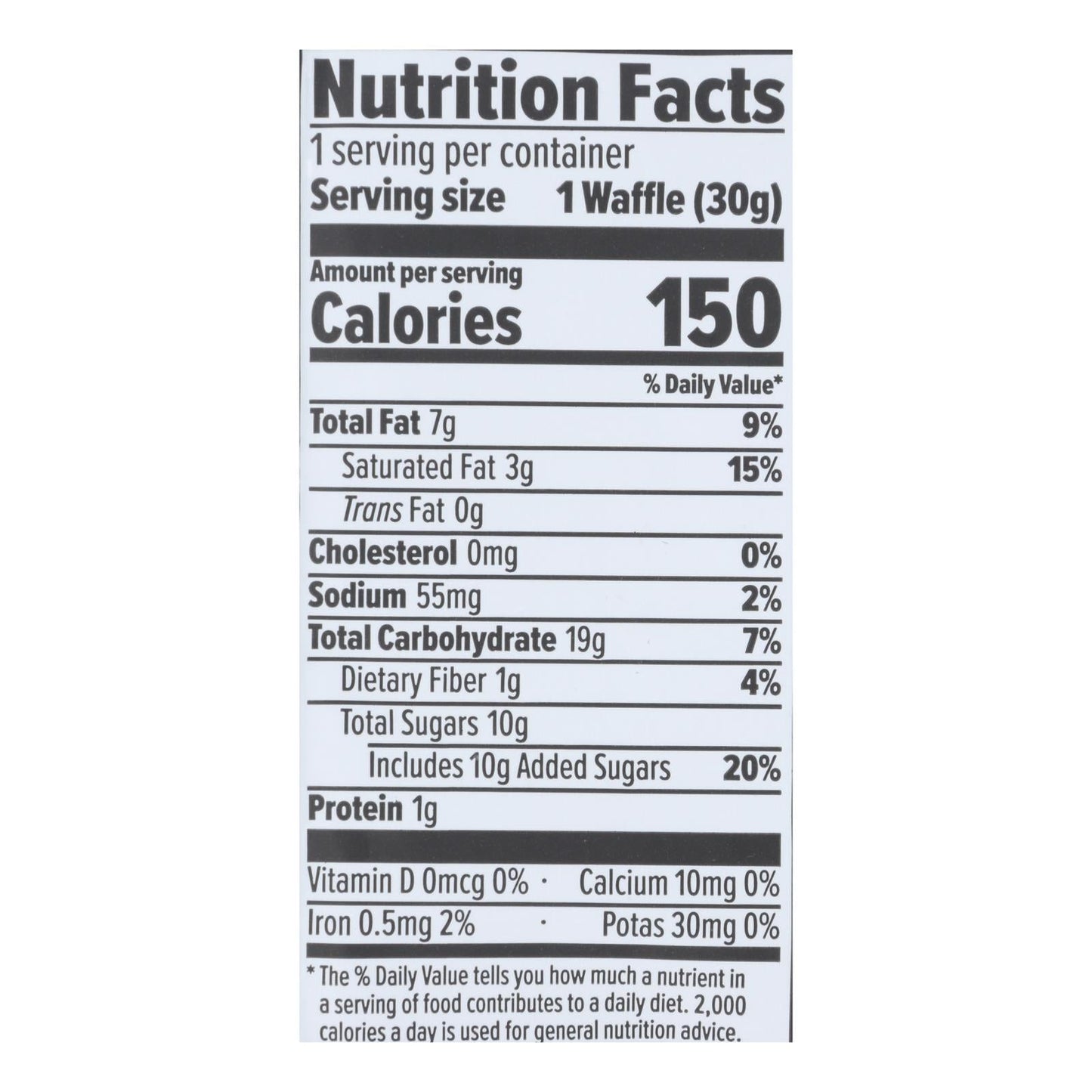 Honey Stinger Waffles - Vanilla Flavor, 12 Pack, 1.06 Oz Each