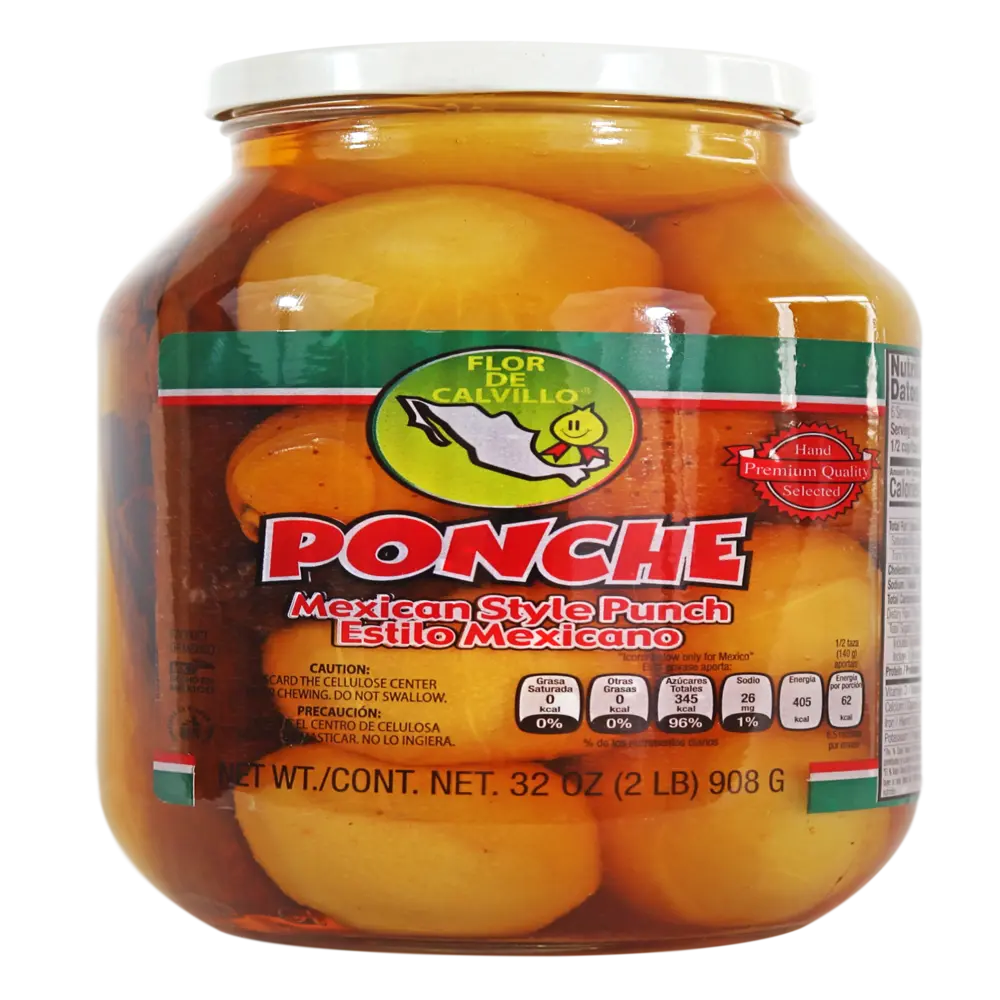 Flor de Calvillo Ponche de Frutas (Punch) 32 oz