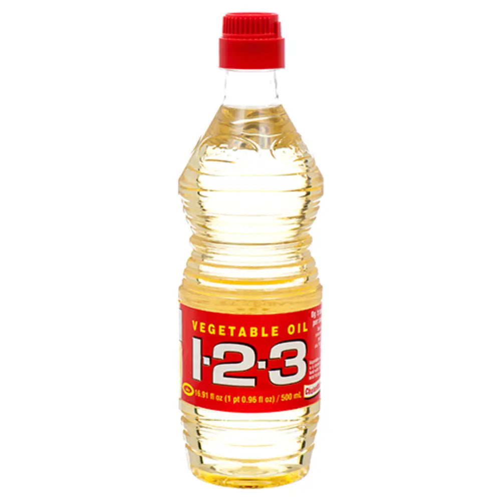 1-2-3 Vegetable Oil Red Label 16.9 oz