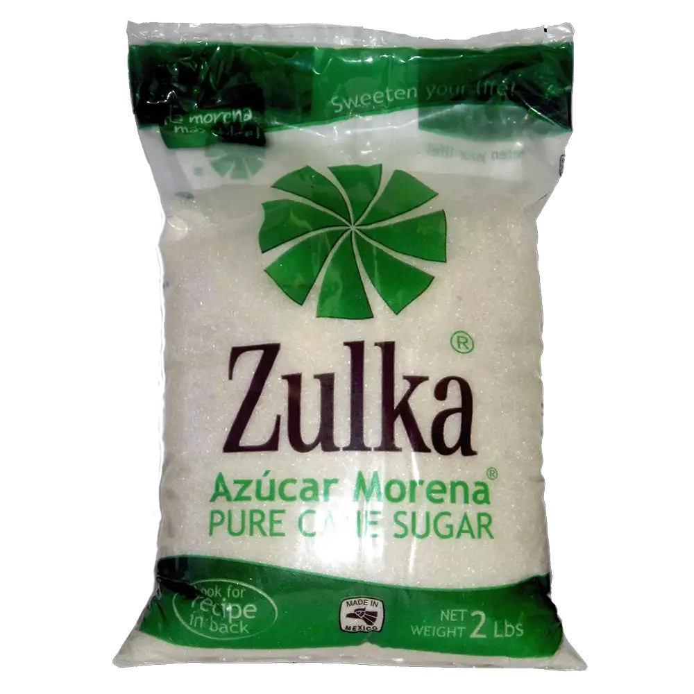 Zulka Azucar Morena (Brown Granulated Sugar) 2 lb