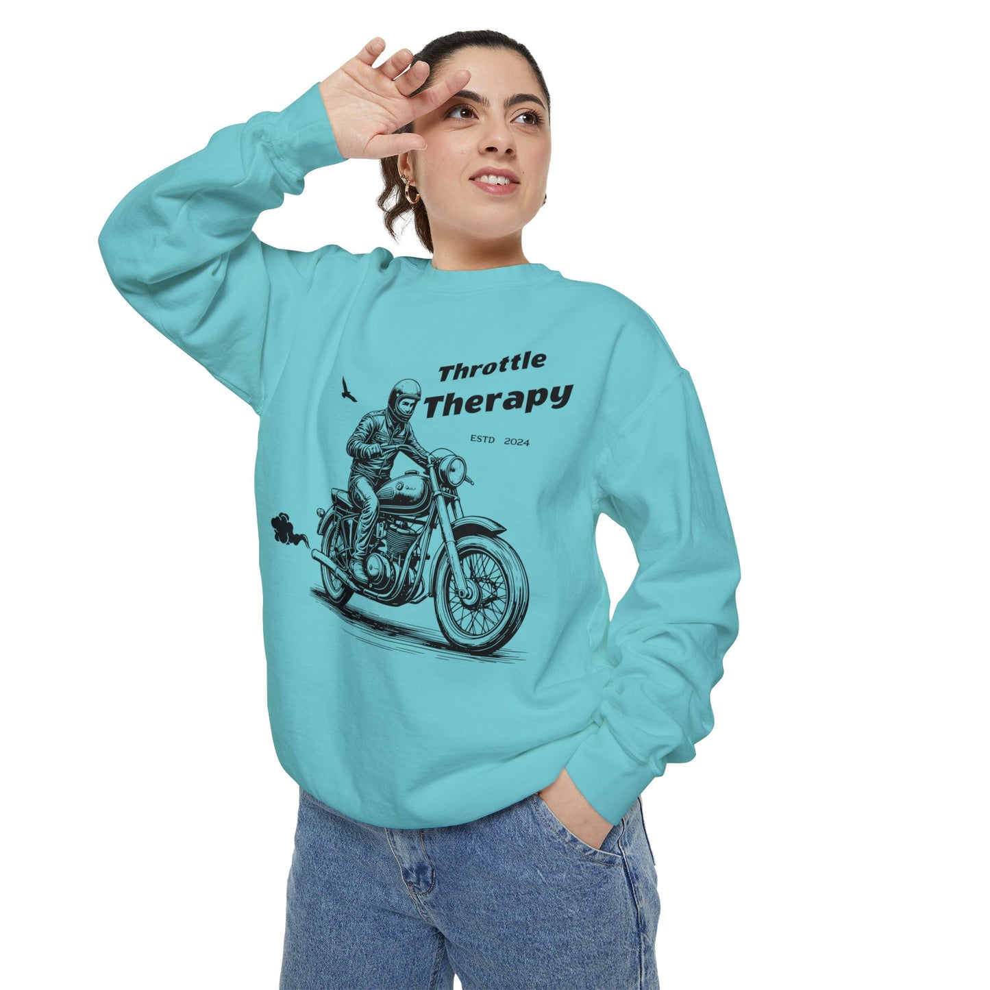 SW-064ML-24 Comfy Bike lover Sweatshirt