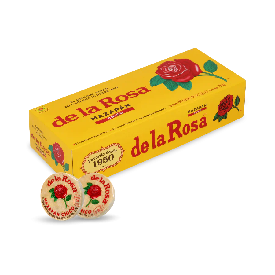 De La Rosa Mazapan 28gm 12 ct