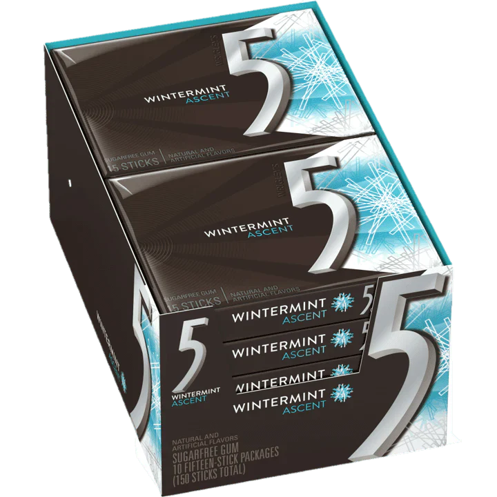 Wrigley 5 Gum Wintermint Ascent 15 Stk