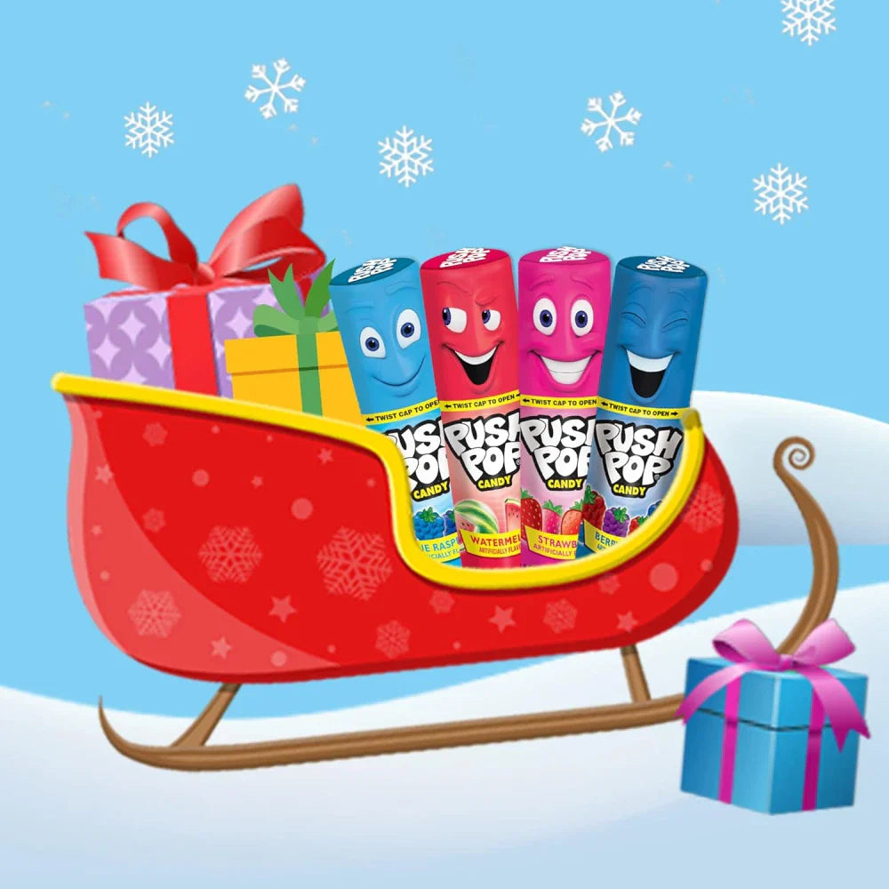 Push Pops Fruit Hard Candy .5 oz