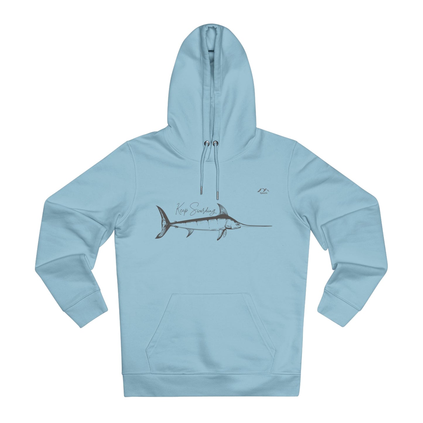 HD-054ML-24 Swordfish Hoodie Ocean Lover Swordfish Art Fishing Gift