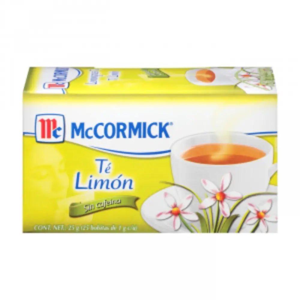 McCormick Lemon Grass Tea / Limon 25 ct