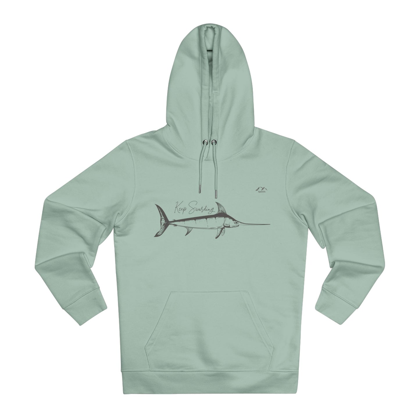 HD-054ML-24 Swordfish Hoodie Ocean Lover Swordfish Art Fishing Gift