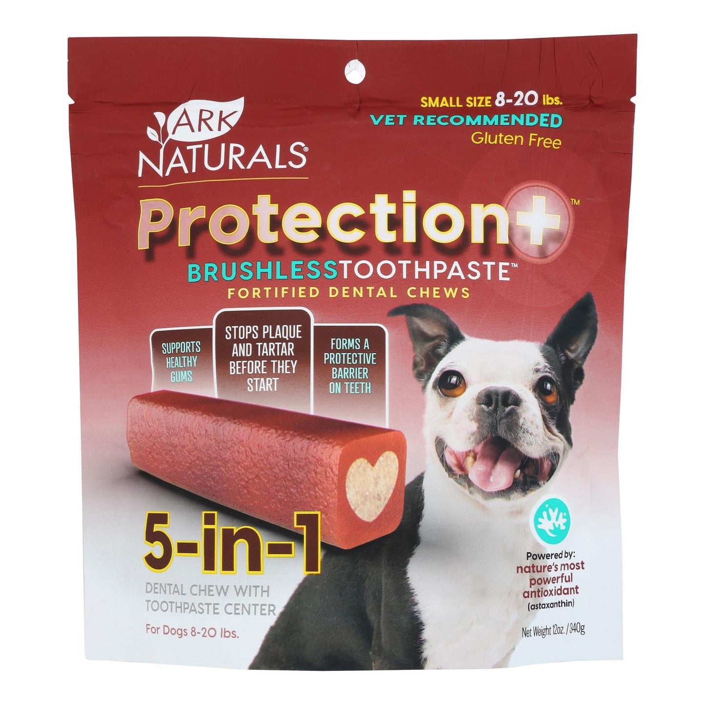 Ark Naturals Brushless Toothpaste Protection for Small Dogs - 12 Oz, 6 Count