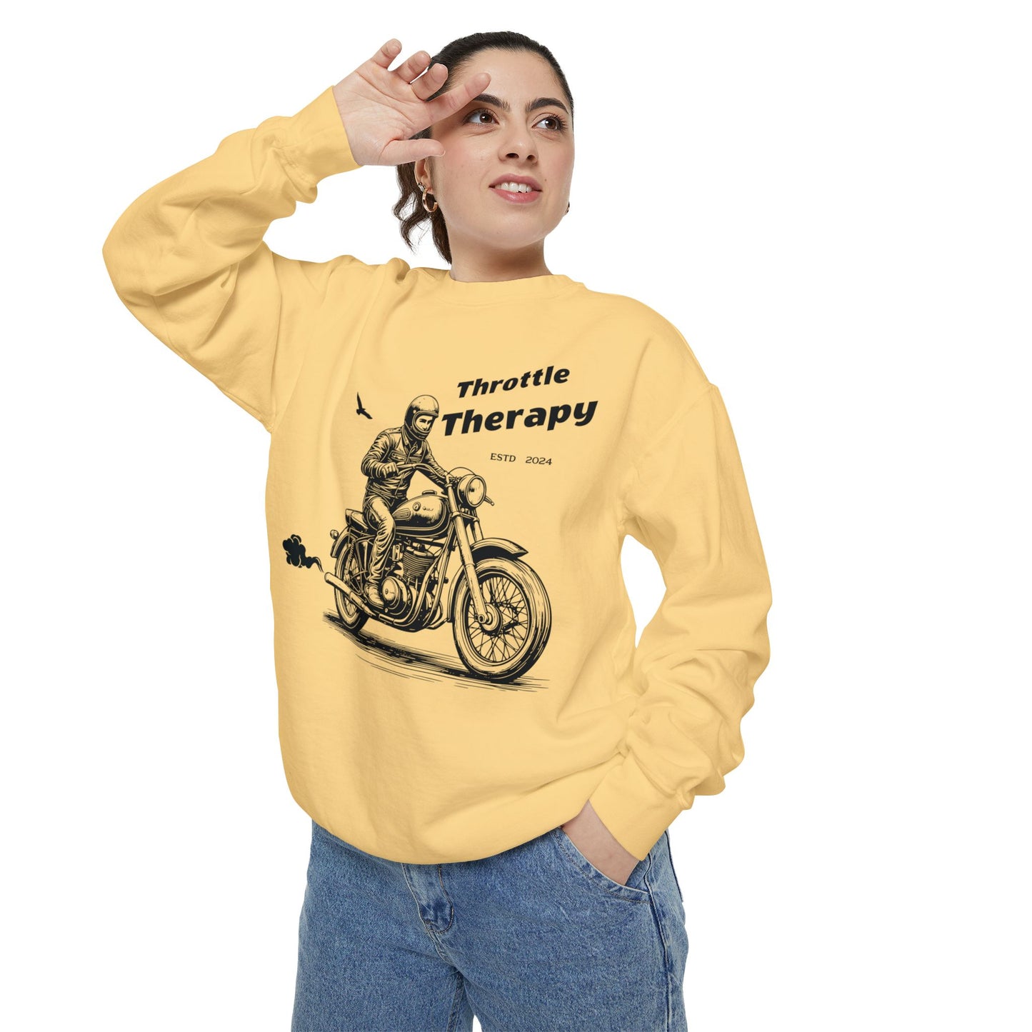 SW-064ML-24 Comfy Bike lover Sweatshirt