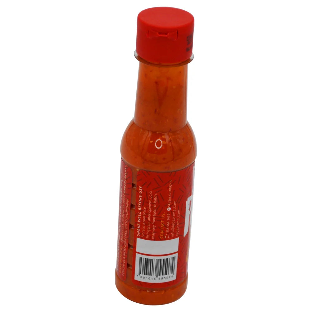 La Perrona Hot Sauce Chiltepin Red 5 oz