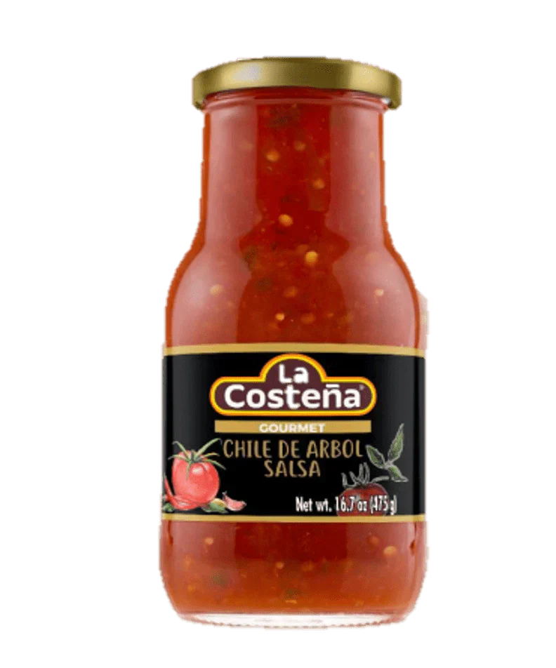 La Costena Chile De Arbol Salsa Gourmet 16.7 oz