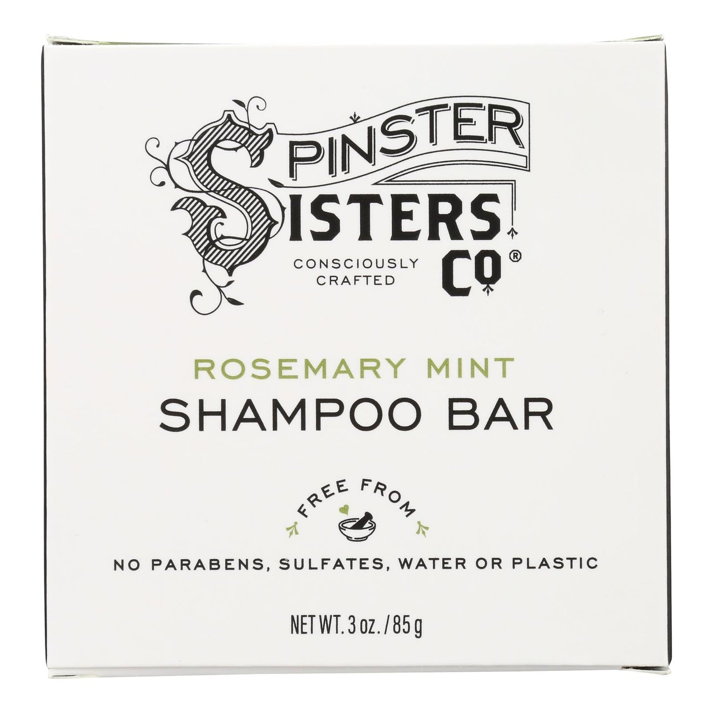 Rosemary Mountain Shampoo Bar - 3 Oz by Spinster Sisters Company