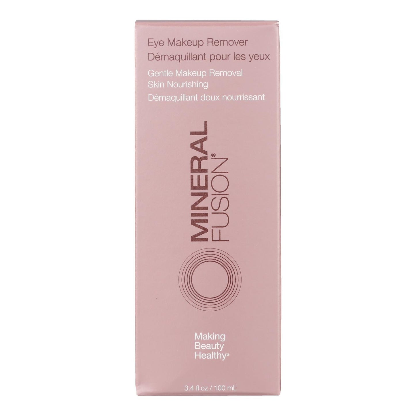 Mineral Fusion Eye Makeup Remover - 3.4 Fluid Ounces