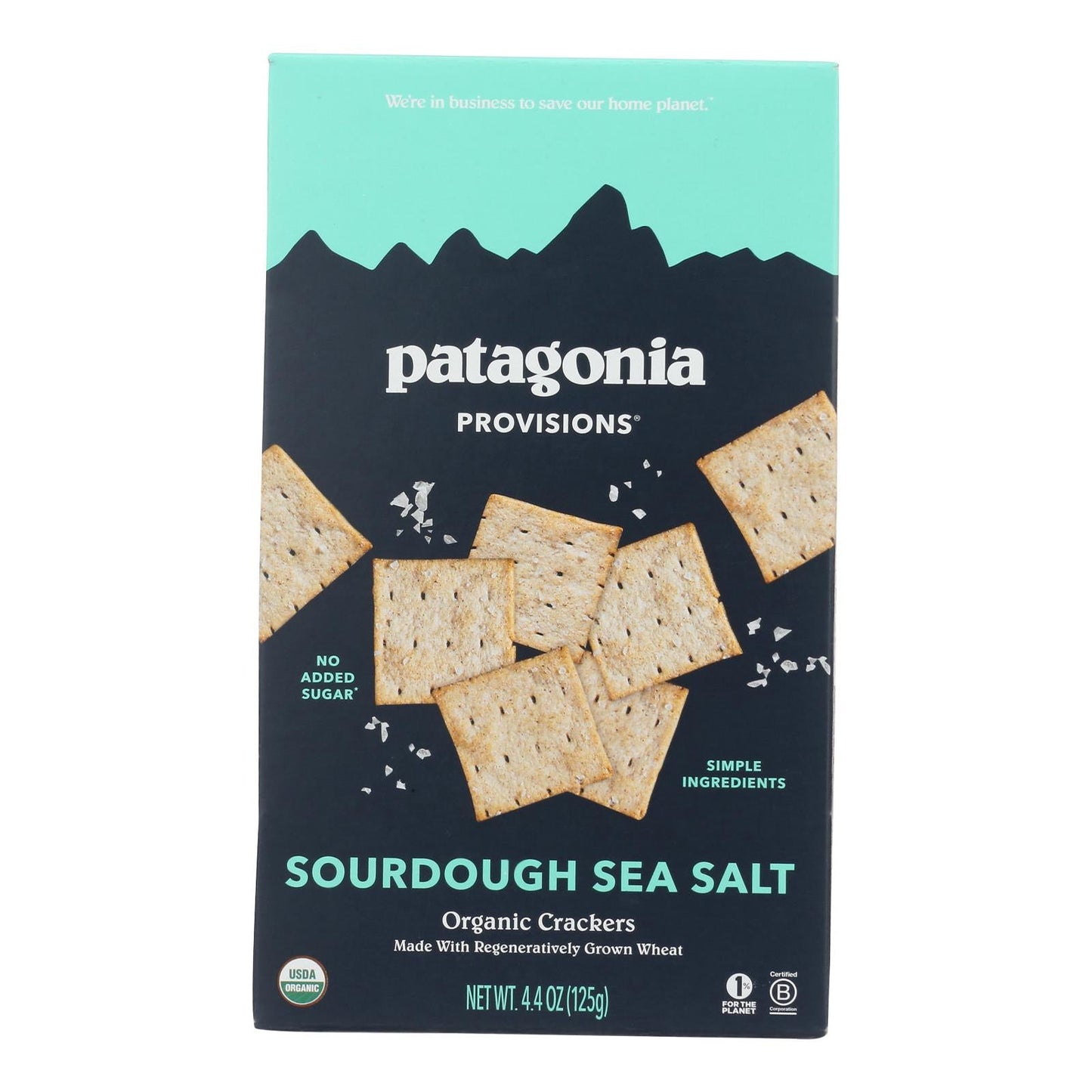 Patagonia Provisions Organic Sourdough Sea Salt Crackers