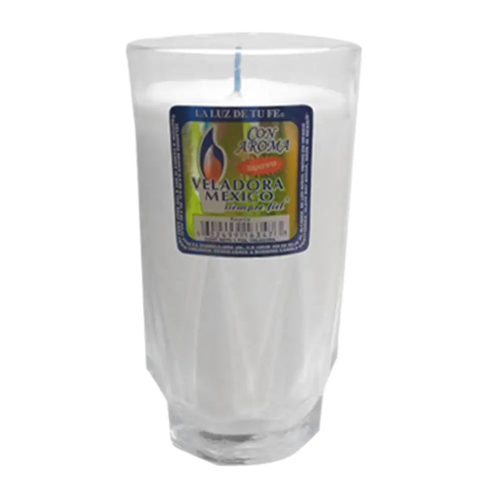 Solid White Candle lrg cup