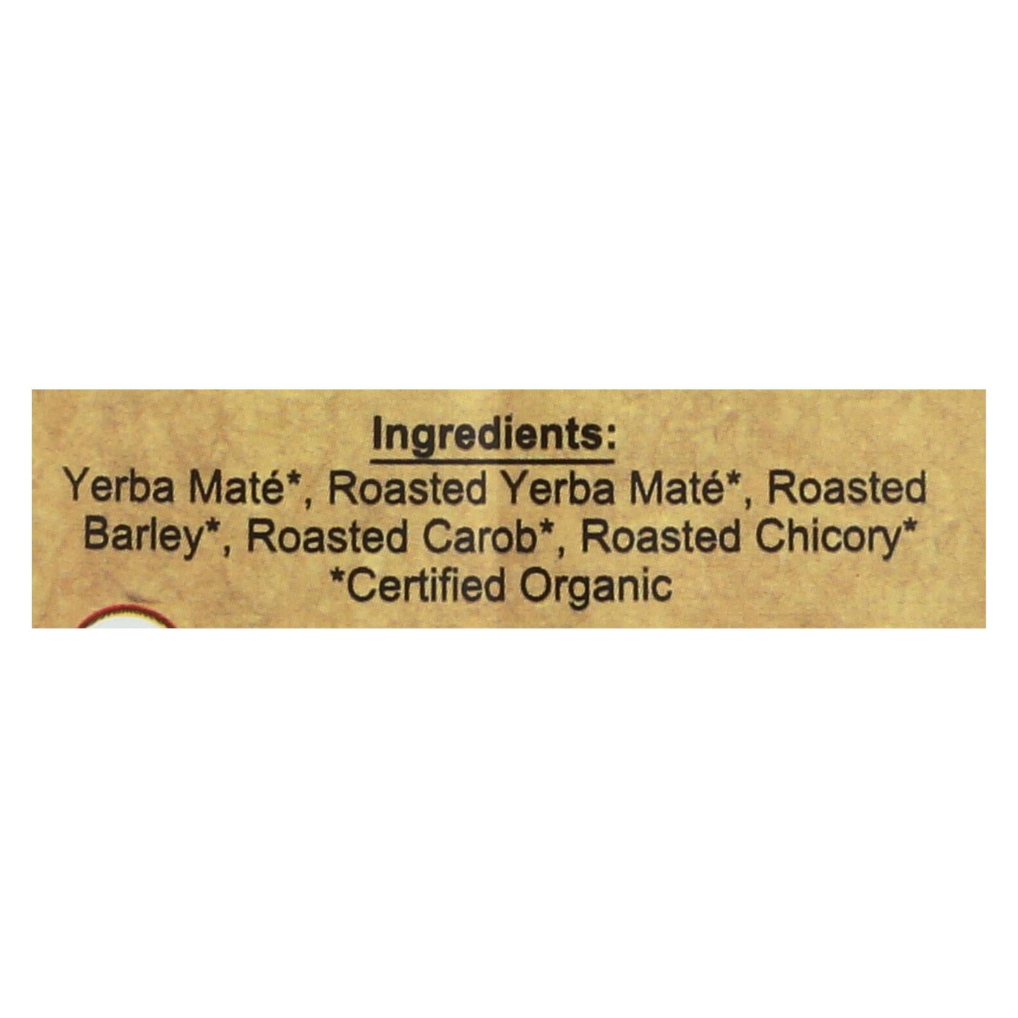 Mate Factor Organic Dark Roast Yerba Mate Loose Tea - Case Of 6 - 12 Oz
