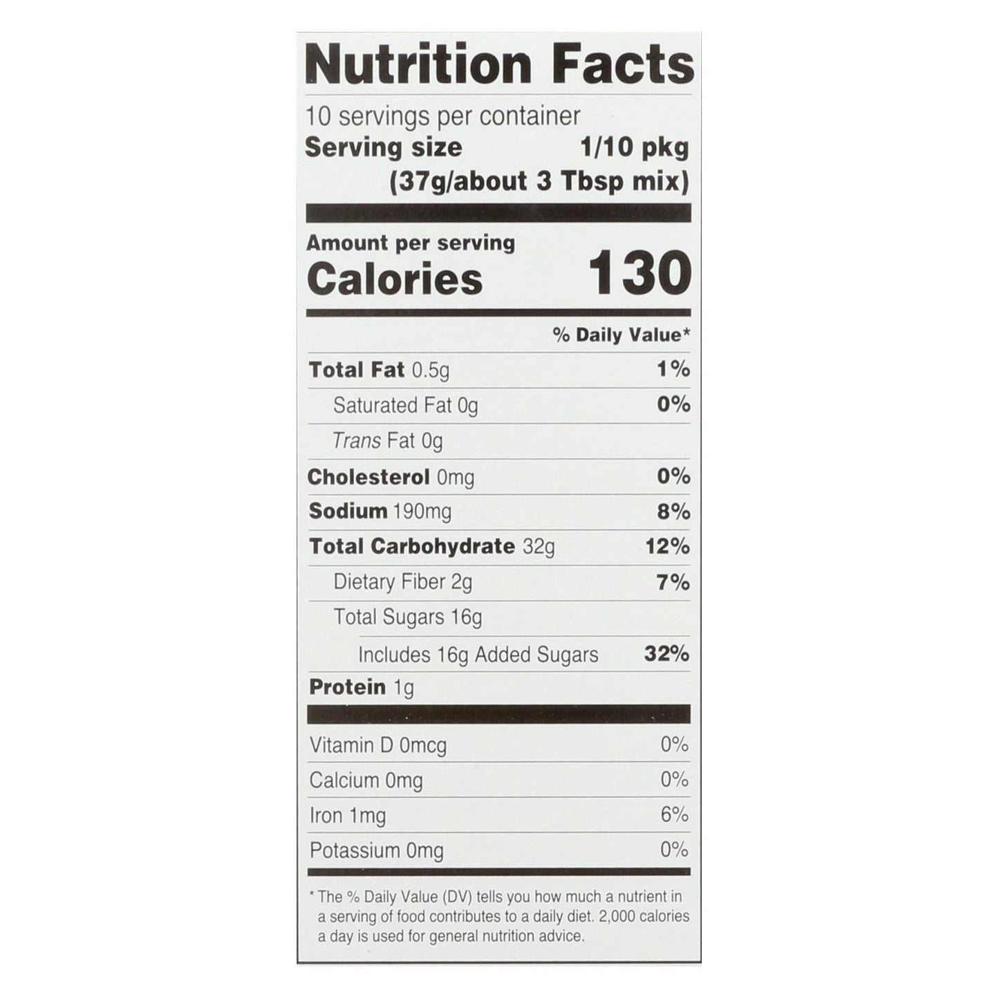 Devil's Food Cake Mix, 13 Oz (Pack of 6) by Namaste Foods