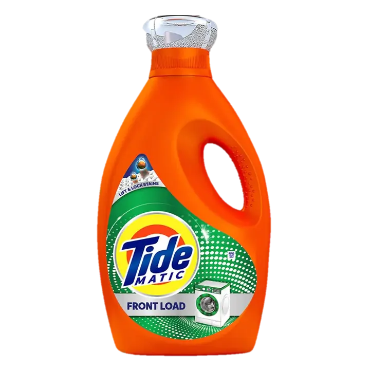 Tide Front Load Liquid Detergent Green Import 850 ml
