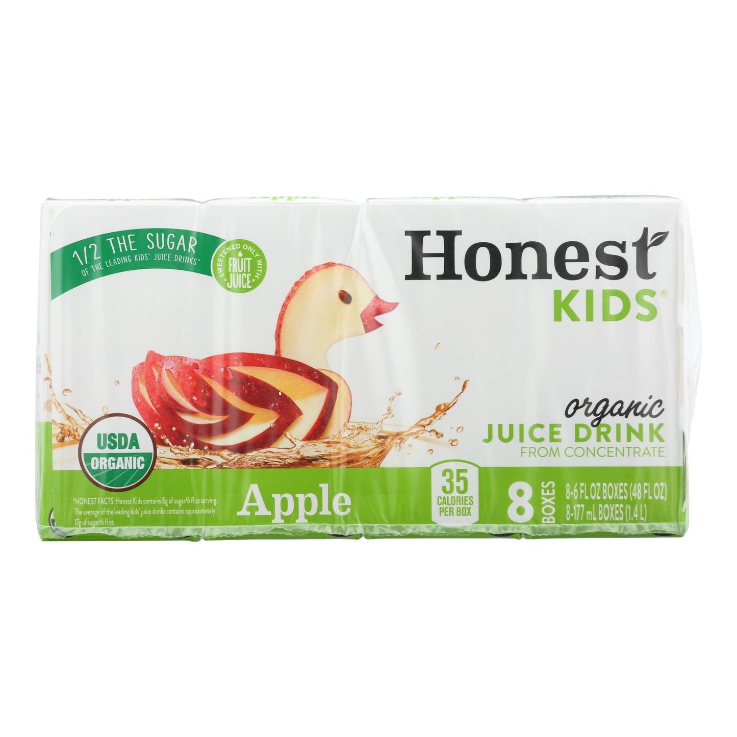 Honest Kids Apple Juice Drink, Case of 5 - 6 Oz.