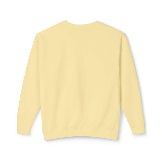 SW-107YLO-24 Unisex Lightweight Crewneck Butter Color Sweatshirt