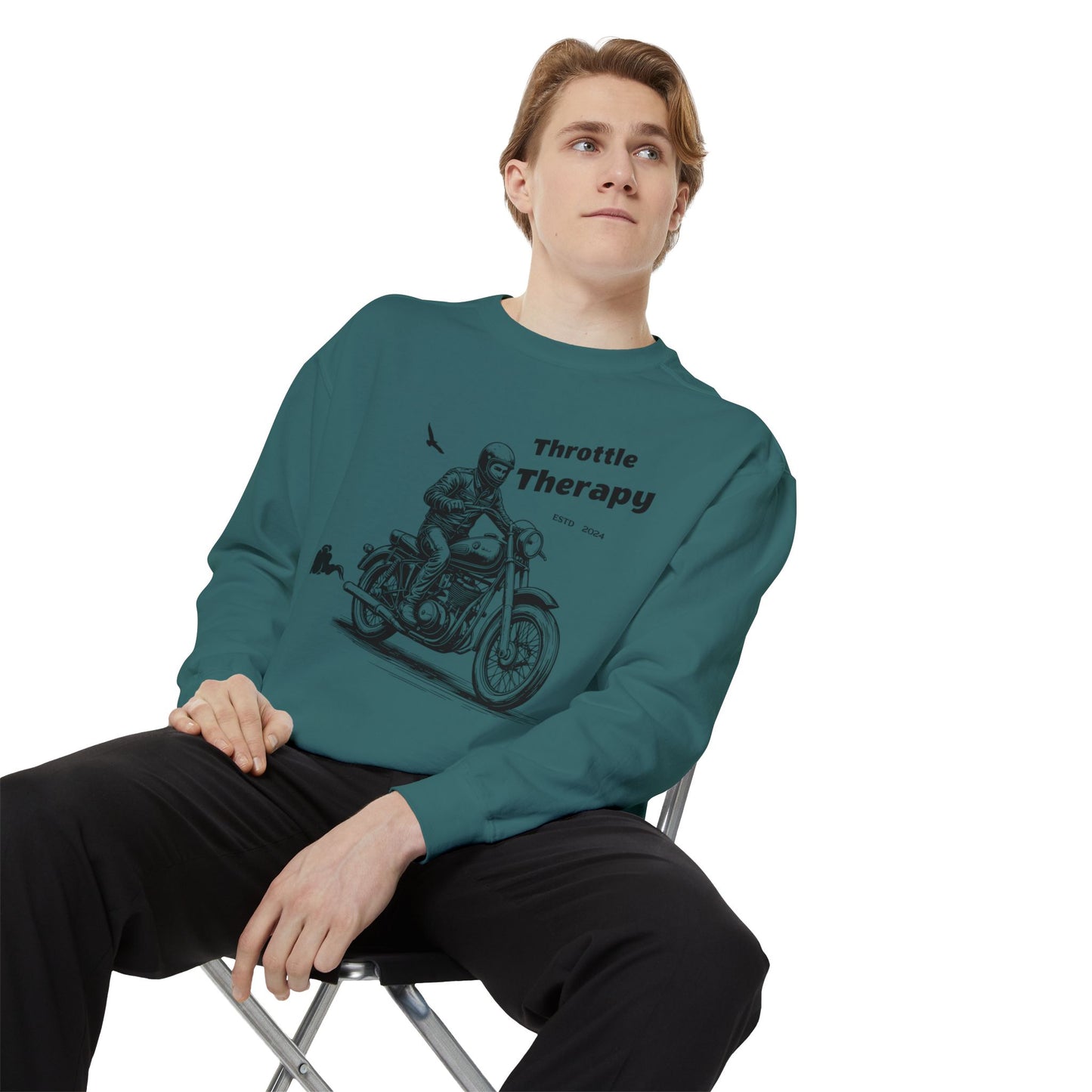 SW-064ML-24 Comfy Bike lover Sweatshirt