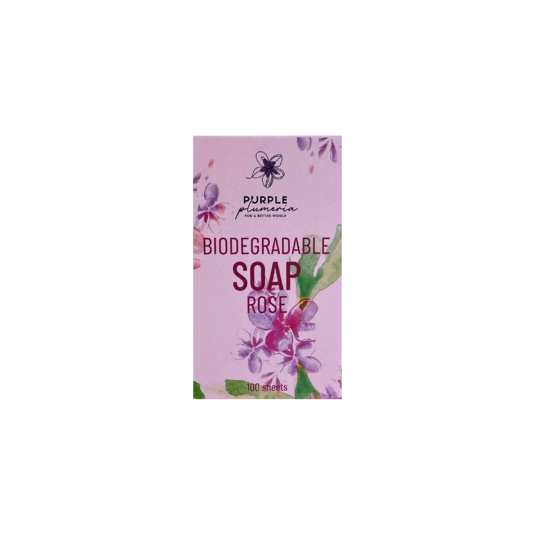 Biodegradable Soap Sheets. Perfect for Camping & Travel