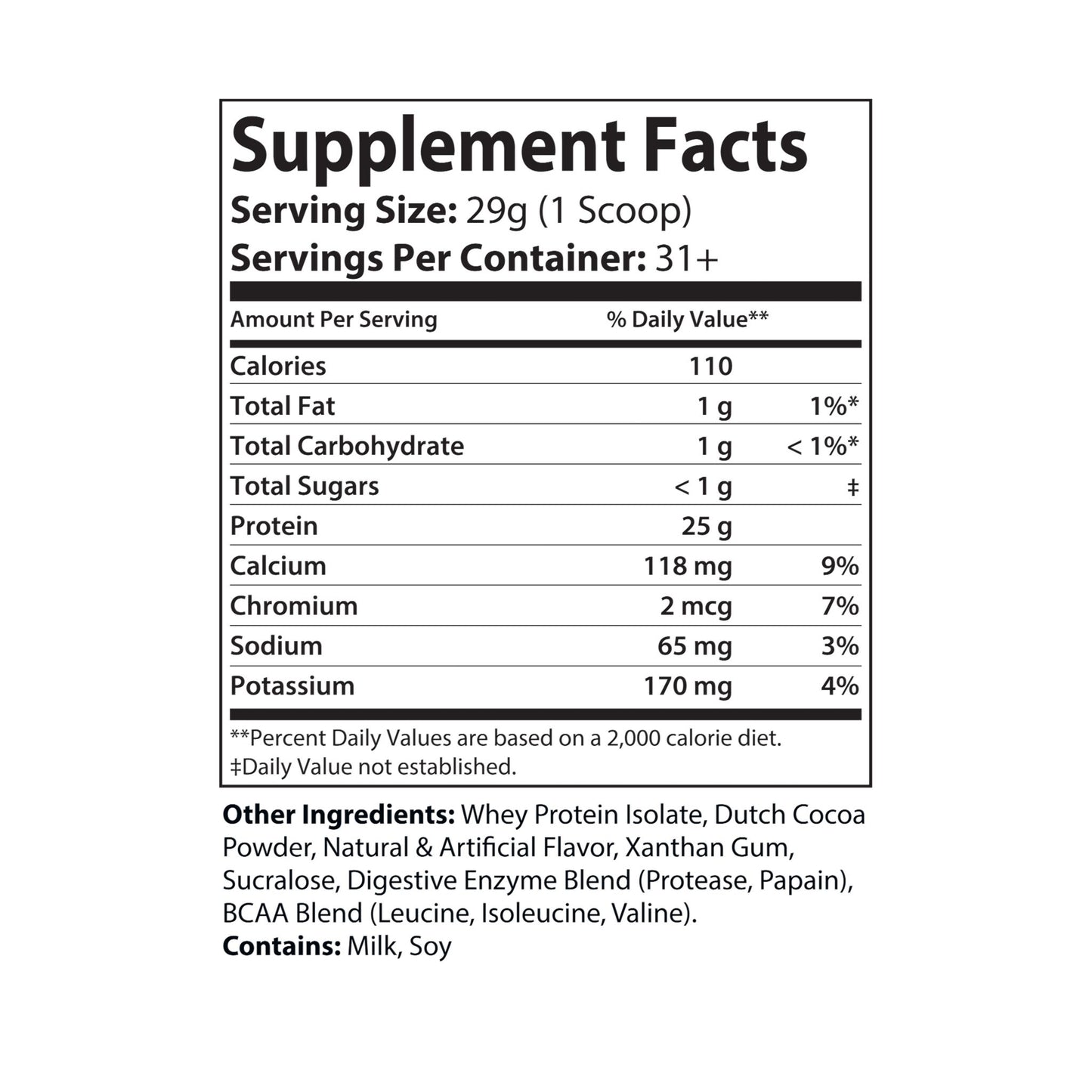 Nutrixe Whey Isolate Protein Supplement 2lb