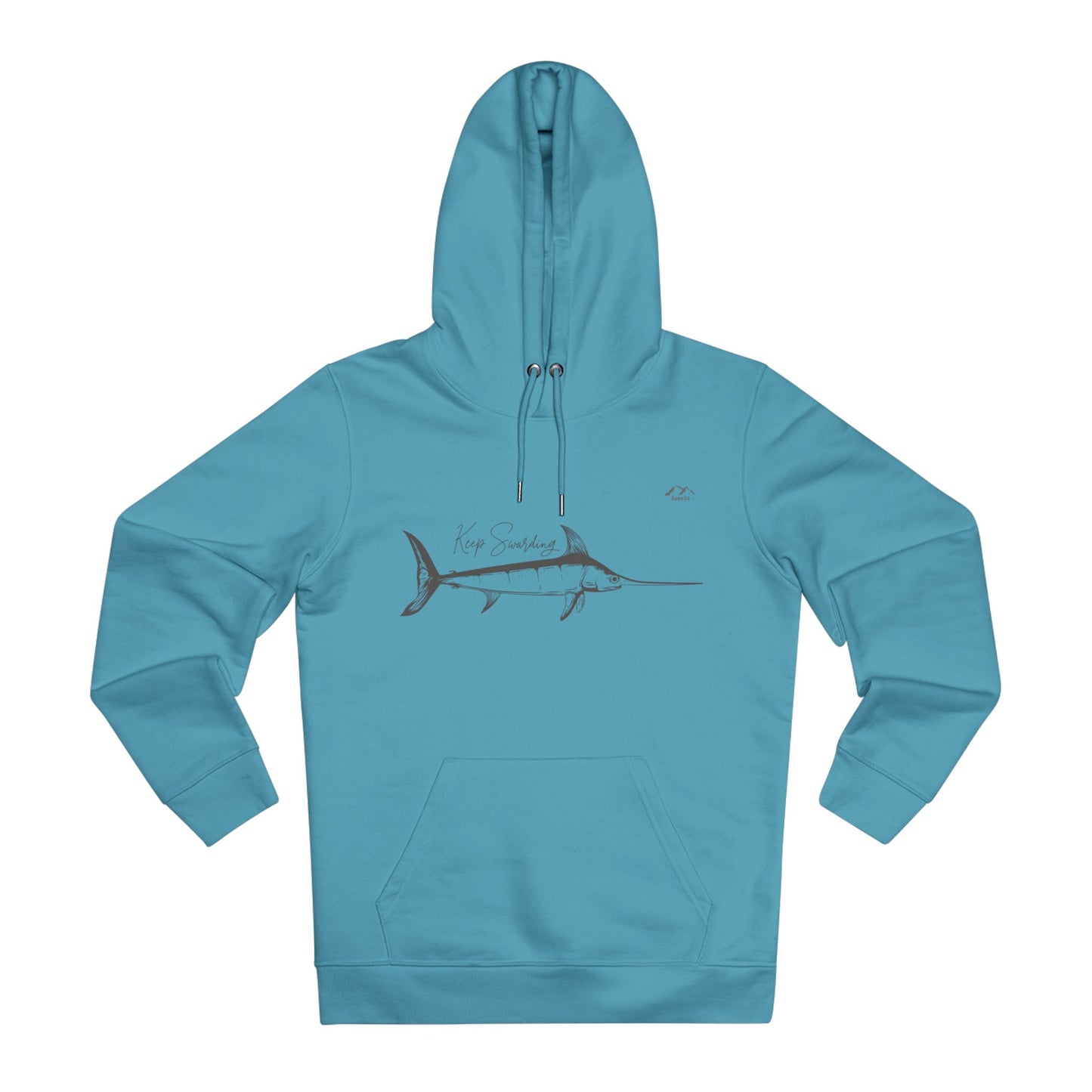 HD-054ML-24 Swordfish Hoodie Ocean Lover Swordfish Art Fishing Gift