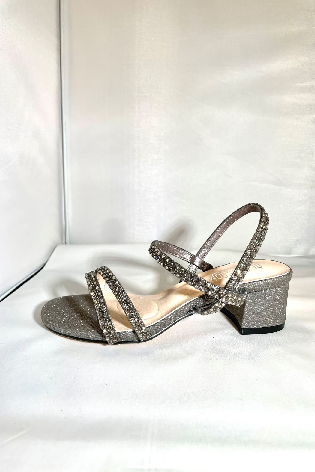 Hazel Sparkle Block-Heel