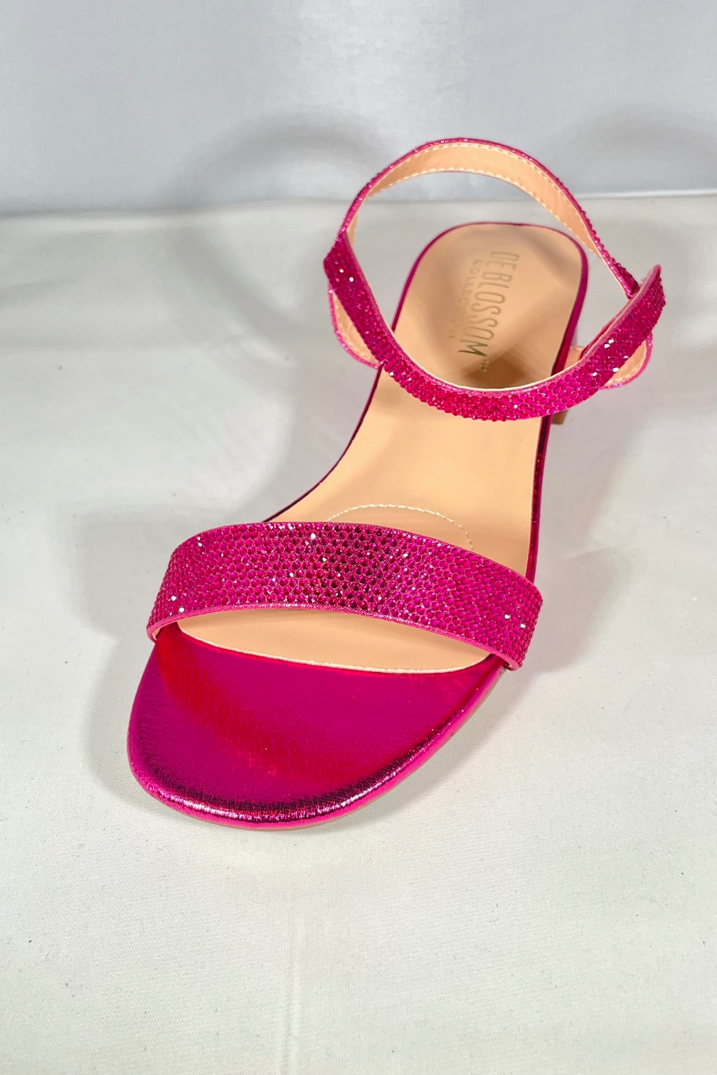 Hot Pink Block Heel