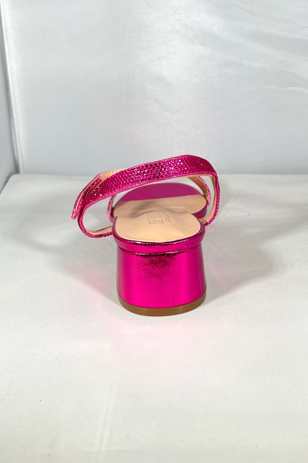 Hot Pink Block Heel