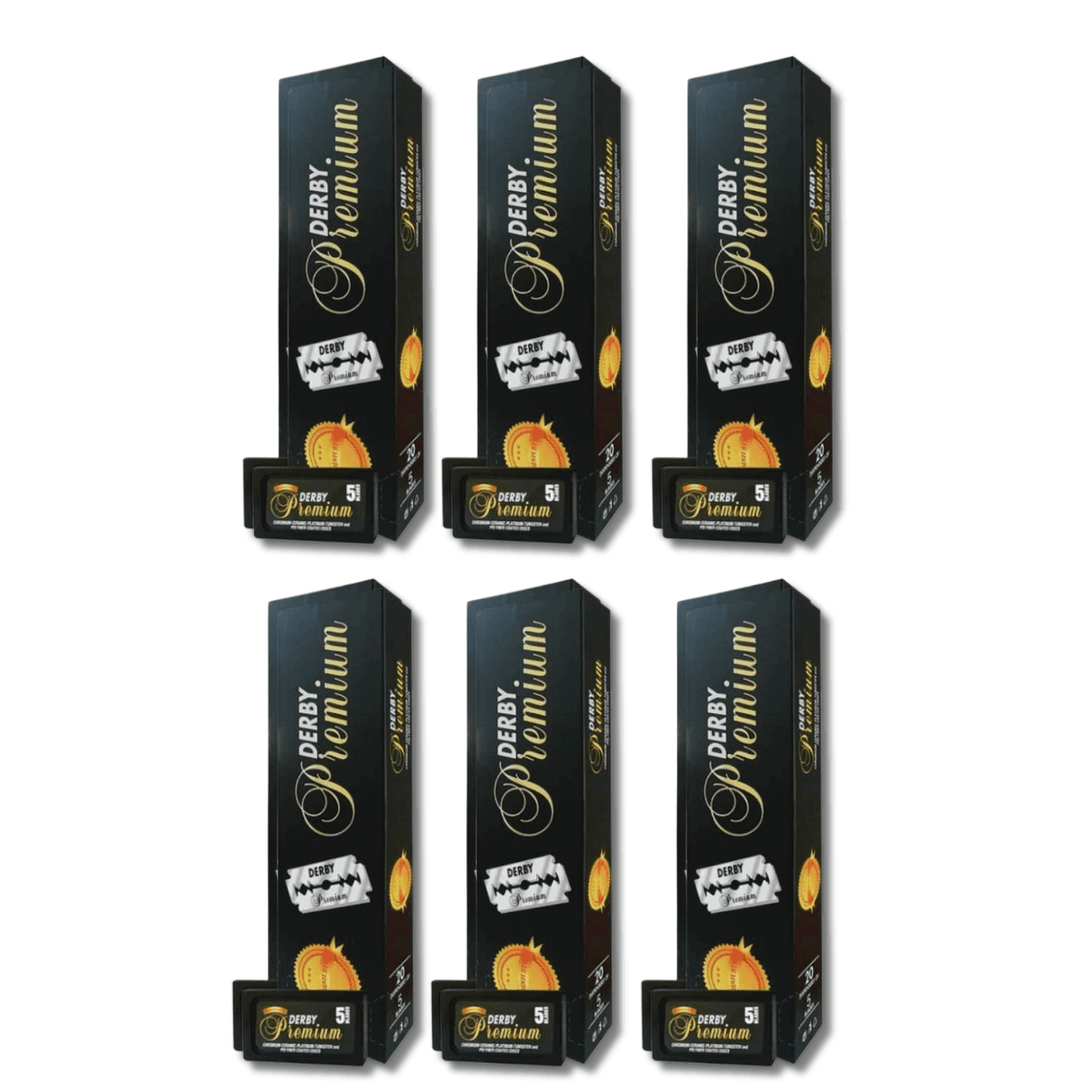 Derby Premium Double Edge Razor Blades 100ct - PREMIUM