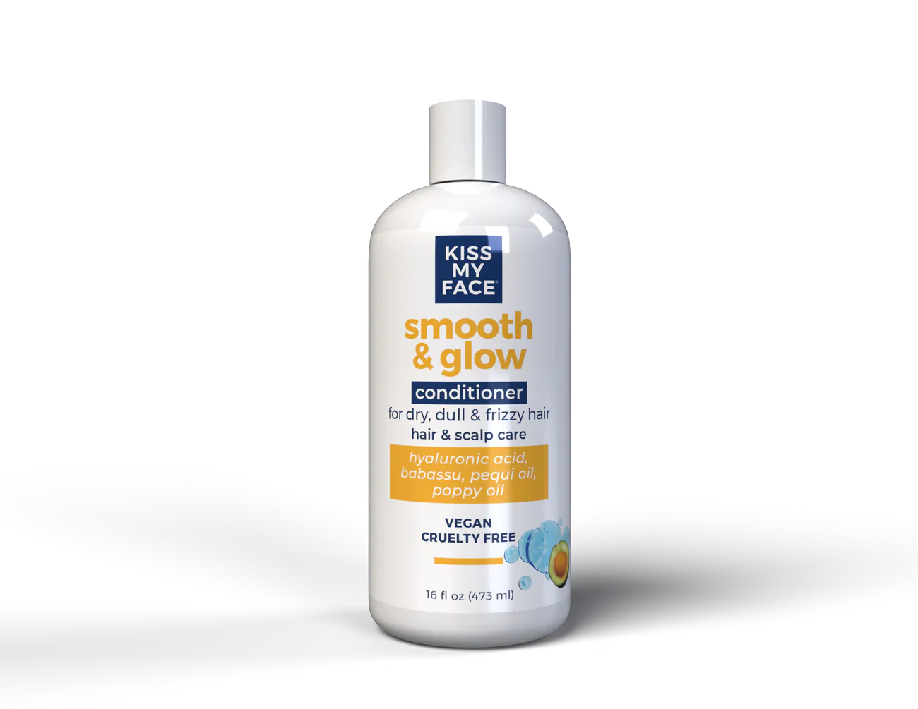 Kiss My Face Smooth & Glow Conditioner - 16 Fl Oz