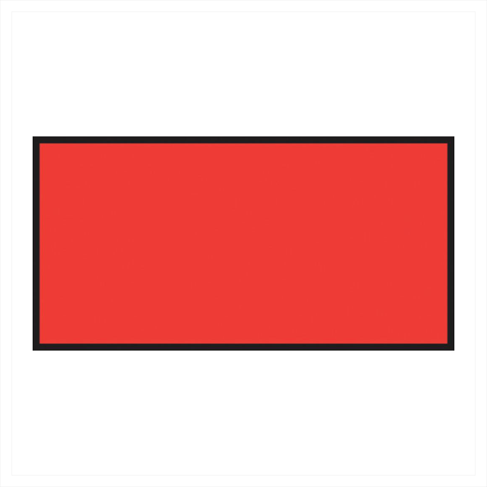 Monarch 1110 Label Flourescent Red Blank 17,000 pc strd